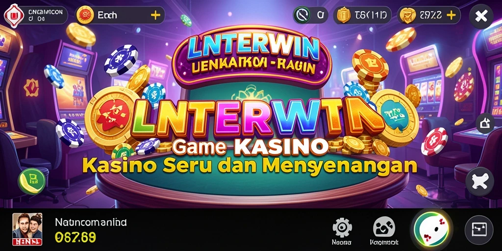 Tampilan gameplay LNTERWIN yang menakjubkan dan mendebarkan.