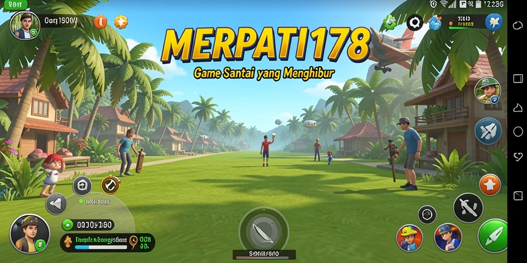 Tampilan gameplay MERPATI178 yang menarik dan ceria.