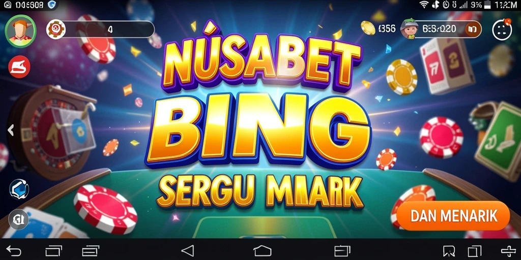 Gameplay menarik NUSABET Bingo dengan banyak interaksi pemain.