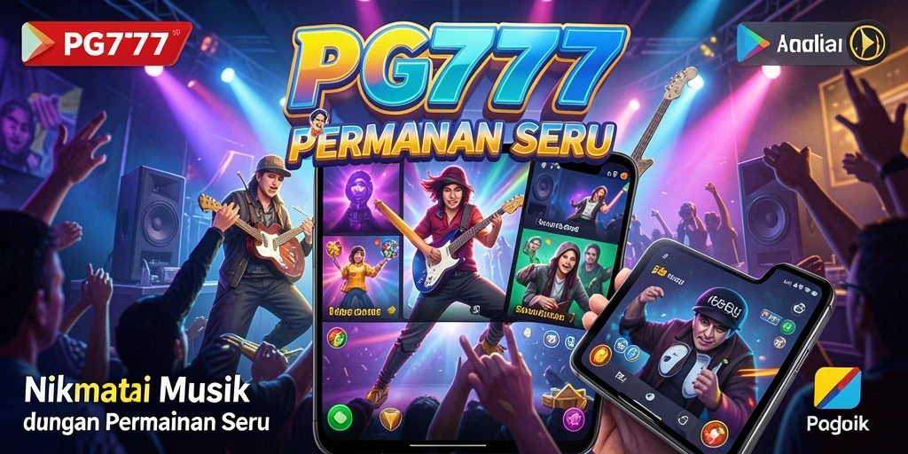 Tampilan gameplay PG777 yang seru dengan nuansa musik yang menggugah.