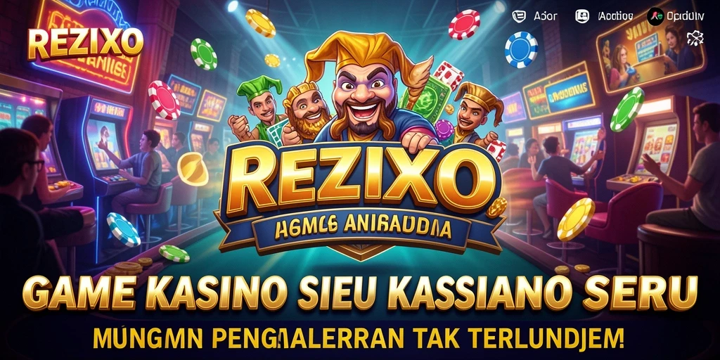 Tampilan gameplay REZIXO yang menarik dan memikat.