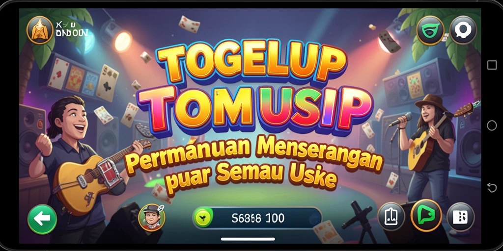 Tampilan gameplay TOGELUP yang menarik dan interaktif.