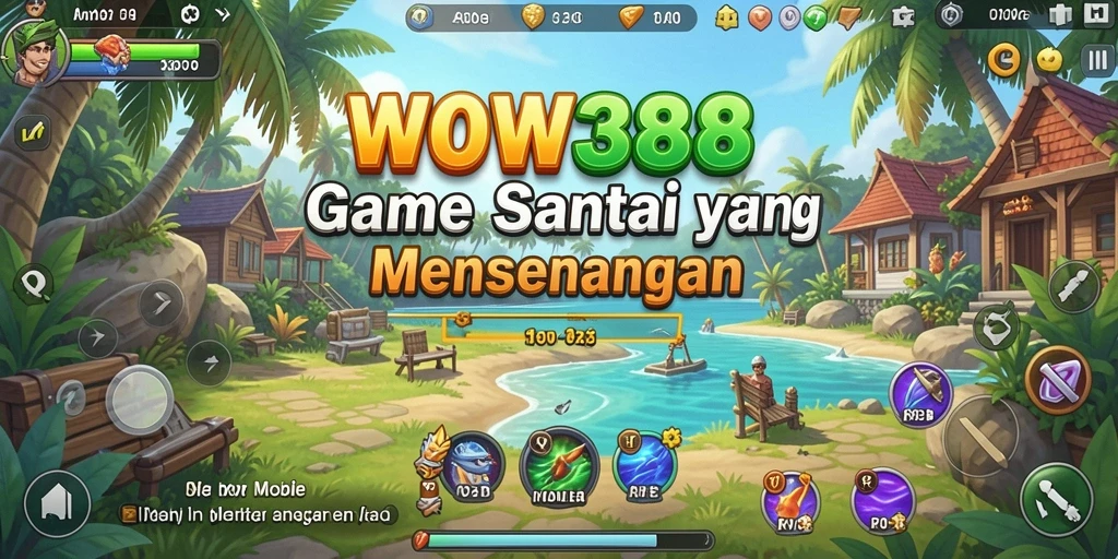 Screenshot gameplay WOW388 menunjukkan keseruan bermain dalam suasana santai.