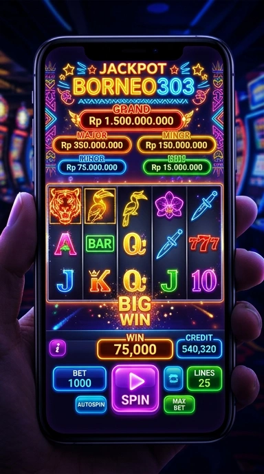 Tampilan antarmuka pengguna di borneo303 yang intuitif.
